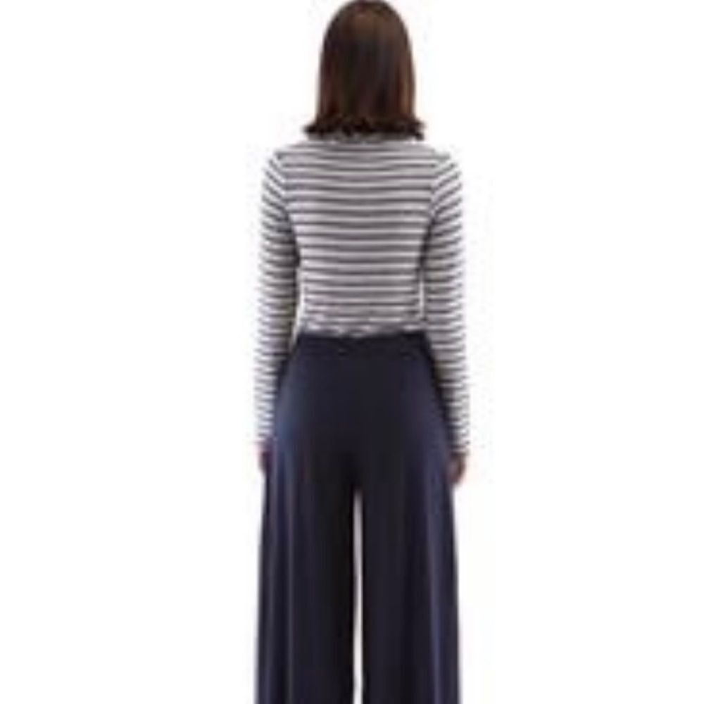 Hey Park and Lune Brooklyn Striped Long Sleeve Cozy Turtleneck Sweater Pullover - Picture 3 of 12